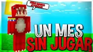 ESTO PASA CUANDO DURAS 1 MES SIN JUGAR MINECRAFT ¿VOLVERE? l MrDefex