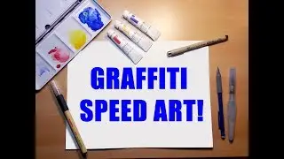 3Modes Blackbook Graffiti Speedart
