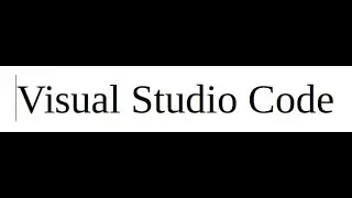 IDE setup for python : Visual studio code