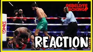 Edgar Berlanga Gets Humbled And Knocked Out By Hamzah Sheeraz In The 5th Round #berlanga #sheeraz 