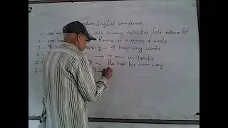 spoken english and interesting sentence.