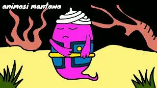 jin vs kunti // animasi // kartun