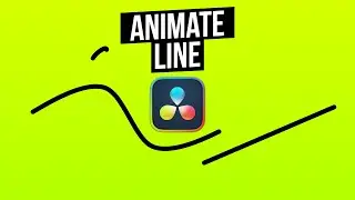 ANIMATE LINES in DaVinci Resolve