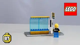 How to Build a Lego Bus Stop for your Lego City