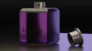 How To Make A Perfume In Blender | Blender Tutorial