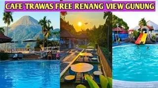 Cafe Buka 24 jam,free renang,view gunung // Terrcae pool bar