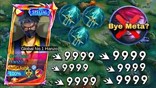 BYE META JULIAN!! NEW HANZO SUPER INSANE DAMAGE! ( hanzo back to meta)