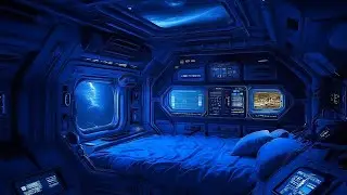 Brown Noise | Cockpit of an intergalactic Spacecraft | Good Night