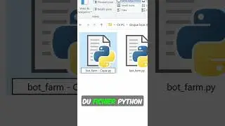 Fichiers .pyw en Python sans la console !