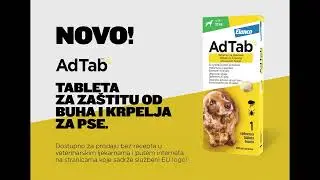 ZAŠTITI PSA OD BUHA I KRPELJA uz AdTab tablete za žvakanje!