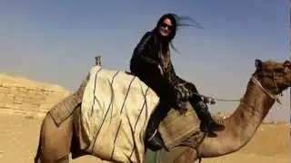 camel ride at the giza necropolis