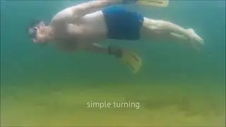 Hand fins testing