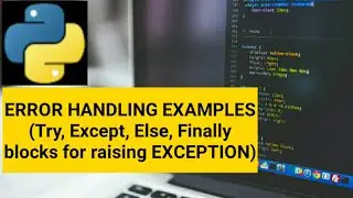 Try Except Exception Handling In Python | Python Tutorials For Absolute Beginners In Hindi