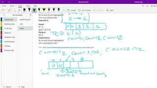 sort an array 0s,1s and 2s , geeks for geeks problem