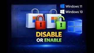 How to Disable or Enable the Microsoft Store on Windows 11 or 10 using Local Group Policy Editor?