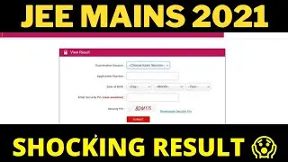 JEE Main 2021 Shocking Result😱• How to check JEE Main Result 2021• JEE Main 2021 August Result out!