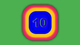 Green Screen Timer 10 Seconds No Copyright 2022