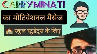 CarryMinati ने क्या कहा बोर्ड स्टूडेंट्स के लिए? motivational #12thresult2023 #10thresult2023