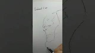You won't belive it! Drawing Darkseid in 2 minutes!