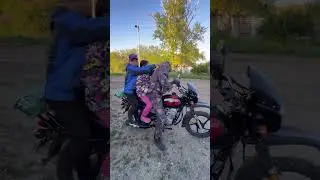 Наша поездка в деревню часть 3