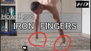 Index Finger Shaolin Strength Training Methods (0 to 1 finger handstand)