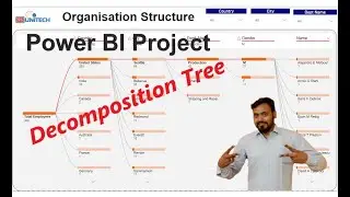 decomposition tree | power bi project | power bi projects for practice | power bi dashboard | part 5