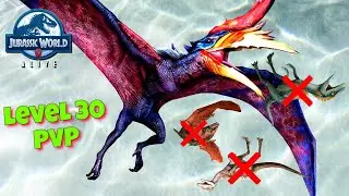 Apex PTERANOKYRIE- Lvl 30- THE FLOCK KILLER! | Jurassic World Alive 2.18 PVP