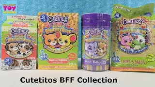 Opening Cutetitos Taste Budditos 2 Packs With My BFF Unboxing Review | PSToyReviews