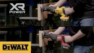 DEWALT Power Detect Reciprocating Saw Comparison - DEWALT DCS368 / Milwaukee 2720