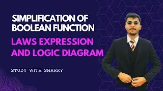 Simplification of Boolean Function Logic diagram and Expression | What is expression of all function