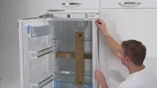 Inbouw koelkast: Deur op deur montage