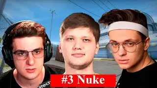 Первый стрим после Major. S1mple играет FPL FACEIT с Evelone, Buster, Fix (map 3, Nuke) | CS GO