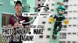 Toy Photography Tips & Tricks Session No. 7 - Make Toys Fly Again 