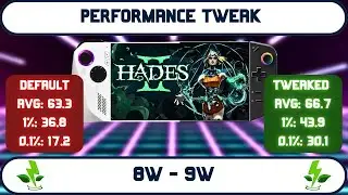 Optimize Hades 2 on the ROG ALLY & LEIGON GO at lowest TDP possible!