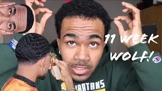 HOW TO CUT YOUR OWN HAIR TUTORIAL | 11 WEEKS WOLFING🤯🔥