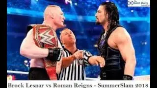 WWE Roman Reigns vs Brock Lesnar RANT!!