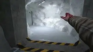 Случайно запрыгнул на дверь в Outlast в лаборатории