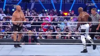 FULL MATCH - Brock Lesnar vs. Bobby Lashley: WWE Title Match | Royal Rumble 2022