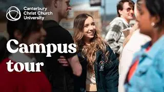 Canterbury Christ Church University Campus Tour - explore now!