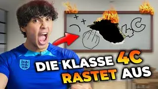 Wenn die Klasse 4C DEUTSCH hat 😳😂 | Schule mit 4C | Mohi__07
