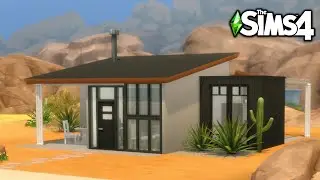 Modern Base Game Starter Home | Sims 4 Speed Builds