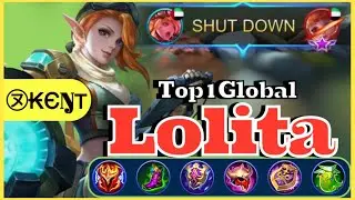 100% DAMAGE ABSORBED! TOP 1 GLOBAL LOLITA FORMIDABLE TANK BEST BUILD AND EMBLEM | by ㋦₭ЄŊ𐍄 | MLBB