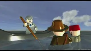 Lego Marcus Brody Indy 2 scenes