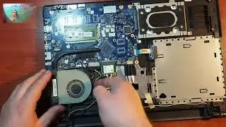 Lenovo IdeaPad 100-15IBD How to disassemble and reassemble laptop. Cleaning the notebook from dust