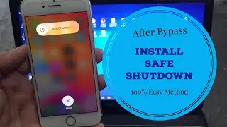 How To Install Safeshutdown After Bypass Iphone || Install SafeShutDown Tweak To Fix Bootloop