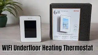 Warmup 6ie Touchscreen WIFI Underfloor Thermostat - Unboxing