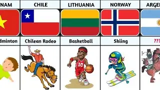 National and Traditional Sports From Different Countries