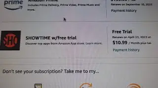 How To Cancel Your SHOWTIME Trial Subscription When You Signed Up Through Amazon Fire TV Stick