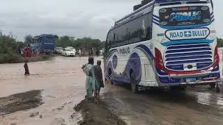 Breakage of Bridge on Main RCD Road at VRO Bridge #viralvideo  Uthal (Quetta/ Karachi) Road