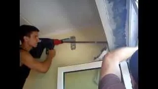 Бурение при установке кондиционера